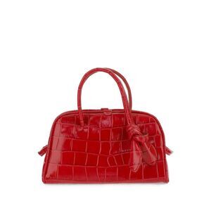 Jacquemus Women Crocodile-Effect Clutch